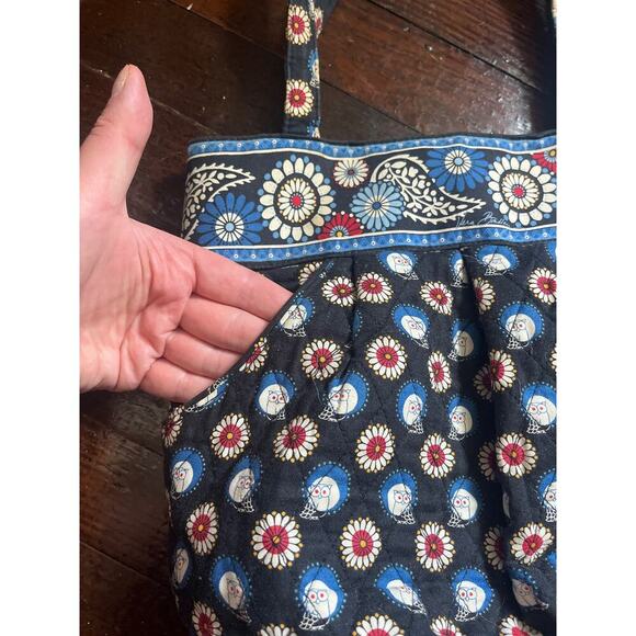 Vera Bradley Retired Night Owl Bucket Bag - Picture 2 of 6